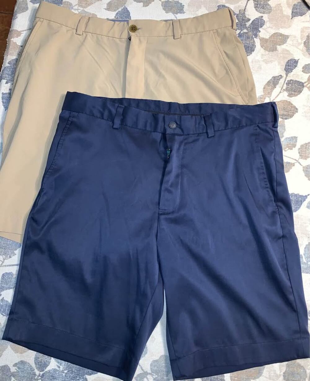 2 Pairs of Mens Brooks Brothers Bermuda Shorts (Size 34)